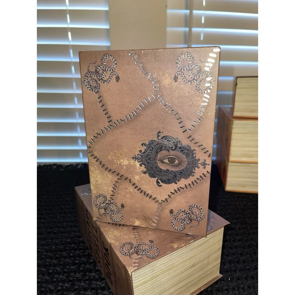 Halloween Storage Gift Boxes Faux Books Decor Witches Spells Potions‎ 2005